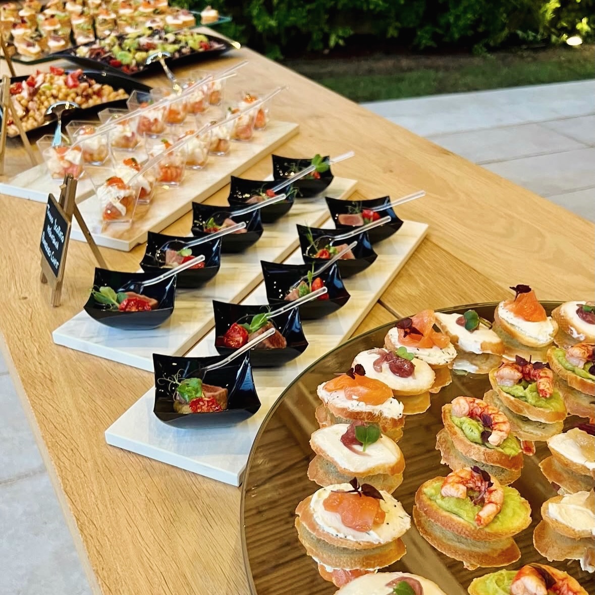 Allestimento catering per evento